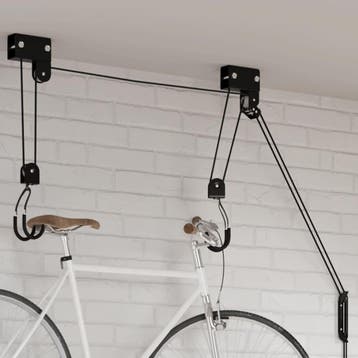 vidaXL Fietstakel met plafondbevestiging 57 kg, Verzenden, Nieuw