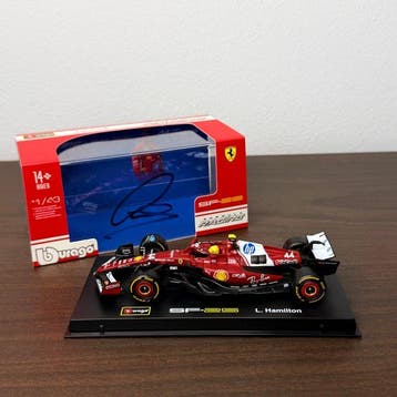 Ferrari - Lewis Hamilton - 2025 - Modellino SF25 schaal 1:43, Nieuw