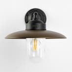 Palazzo Stallamp Zwart Brons Buitenverlichting, Tuin en Terras, Verzenden, Wandlamp, 50 tot 250 watt, Nieuw