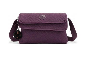 Kipling Schoudertas Paars, Verzenden, Zo goed als nieuw, Paars
