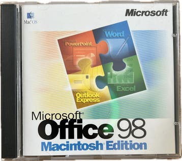 Microsoft Office 98 Macintosh Edition Upgrade, Verzenden