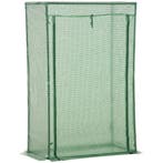 TRUUSK Broeikas 100x50x150cm - Oprolbare Deur - Staal en Kun, Verzenden