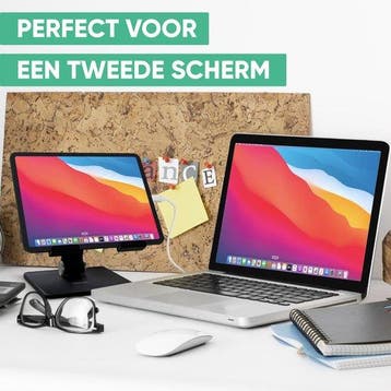 2dekans | Serve Tablet Houder XL Opvouwbaar - Extra Stevig &, Ophalen of Verzenden, Zo goed als nieuw, Serve