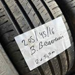 2 x Barum Bravuris 205-45-16 Zomerbanden 5,5mm, Gebruikt, 16 inch, Band(en), Personenwagen