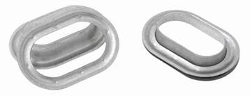Zeilring ovaal - 42x22 - Gegalvaniseerd - Per 10 stuks, Ophalen of Verzenden, Nieuw
