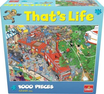 That's Life Puzzel - Brandweer - Puzzel 1000 stukjes, Verzenden, Nieuw