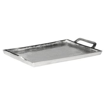 dienblad silver look 40x27cm, Verzenden, Nieuw