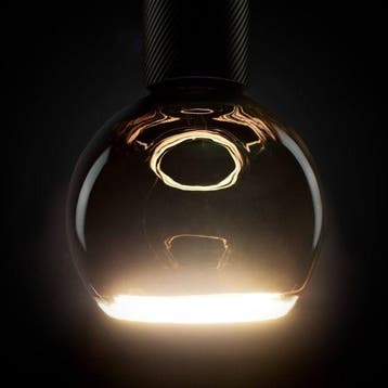 Segula LED Floating Globe G125 E27 4W 240lm 2200K Zwart, Ophalen of Verzenden, Nieuw