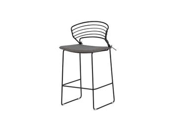 Counter Barkruk-65cm-Teun-4-delig-zwart-the-outsider, Huis en Inrichting, Barkrukken, Verzenden, Nieuw