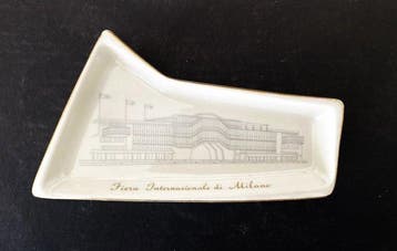 Richard Ginori - Gio Ponti - Asbak - Porselein - Beurs van