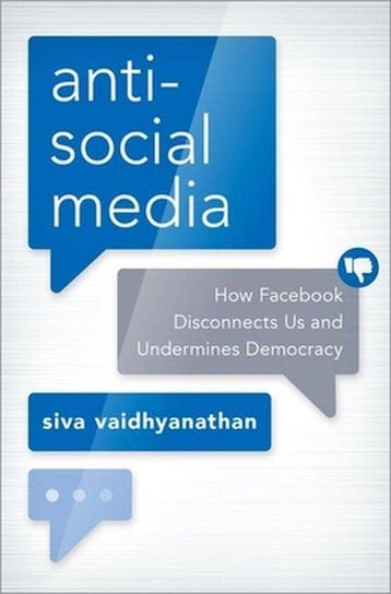 Antisocial Media - Siva Vaidhyanathan 9780190841164, Verzenden, Zo goed als nieuw, Siva Vaidhyanathan