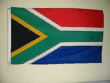 Zuid afrikaanse vlag Zuid afrika 150 x 90cm, Verzenden, Nieuw