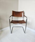 Stoel - Chroom, Leder