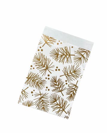 Cadeauzakjes Kerst Dennenappel Goud Wit, Hobby en Vrije tijd, Knutselen, Ophalen of Verzenden, Nieuw, Overige typen
