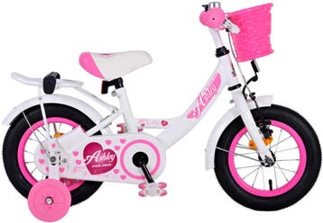 Volare Ashley Kinderfiets - Meisjes - 12 inch - Wit, Overige merken, Zijwieltjes, Nieuw, Ophalen of Verzenden