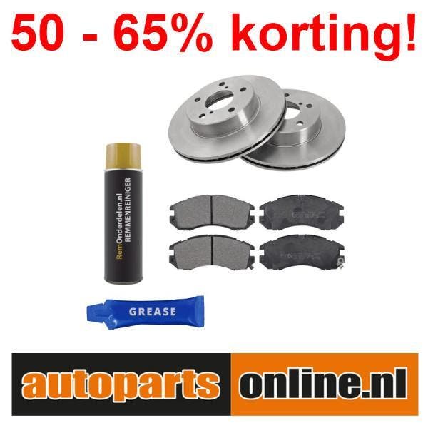 Remschijven + Remblokken Subaru Impreza voorzijde, Auto-onderdelen, Besturing, Nieuw, Subaru, Verzenden