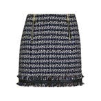 Patrizia Pepe • tweed mini rok • 34 (IT40), Kleding | Dames, Rokken, Nieuw, Patrizia Pepe, Maat 34 (XS) of kleiner, Verzenden