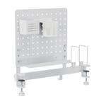 Bureau organizer Sauda 50x50 cm wit [en.casa], Verzenden, Nieuw