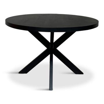 Oscar Deal 120cm black + 4x Vermont misty antraciet, Ophalen of Verzenden, Nieuw