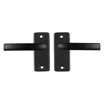 Deurbeslag | Deurklink | Starx (Aluminium, Zwart), Verzenden, Nieuw