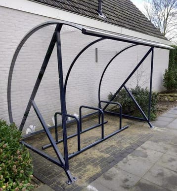 Fietsoverkapping BF1000 – Inclusief montage vanaf € 2.695,-, Tuin en Terras, Overkappingen, Verzenden, Nieuw, Overige typen