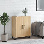 vidaXL Dressoir 69,5x34x90 cm bewerkt hout sonoma, Verzenden, Nieuw, 50 tot 100 cm, 25 tot 50 cm