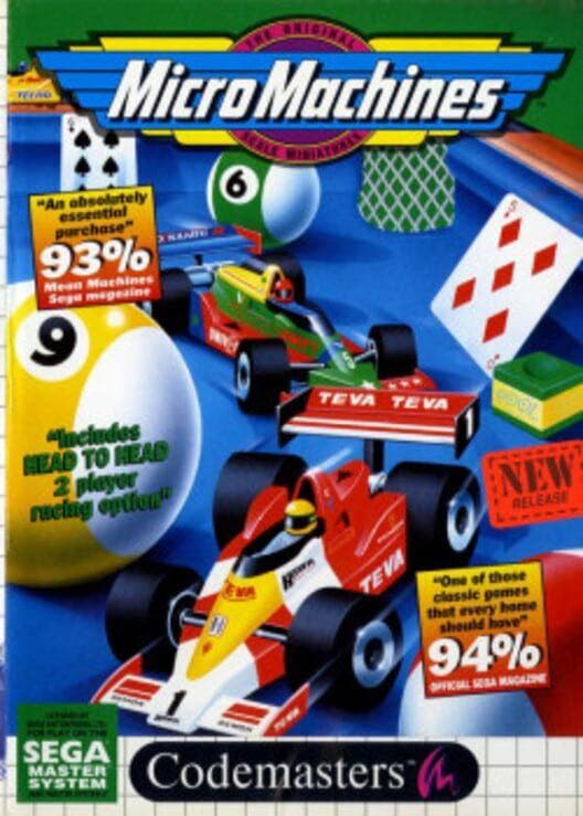 Micro Machines [Sega Mega Drive], Spelcomputers en Games, Games | Sega, Ophalen of Verzenden