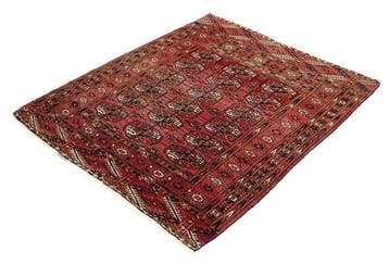 Oude Bokara Turcomaan (Russisch) - Tapijt - 130 cm - 111 cm, Nieuw
