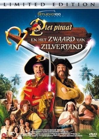 Piet Piraat en het Zwaard van Zilvertand - DVD, Cd's en Dvd's, Dvd's | Overige Dvd's, Zo goed als nieuw, Ophalen of Verzenden