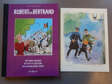 Robert en Bertrand - Trilogie bundeling 4 - Luxe hc met, Boeken, Nieuw