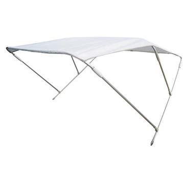 Talamex Biminitop 3 Boog met Wit Doek-Maat 1: 180 x 130 x 11, Ophalen of Verzenden, Nieuw