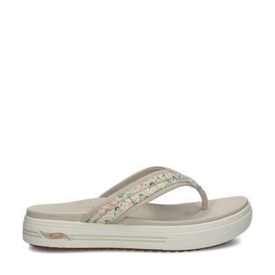 Skechers Arch Fit Arcade Sandal - Flora Friends slippers, Kleding | Dames, Schoenen, Slippers, Wit, Nieuw, Verzenden