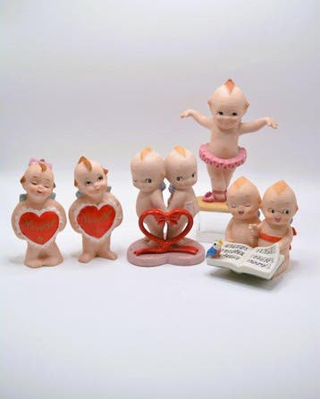 Jesco - Beeldje - Conjunto de figuras Kewpie románticas (5)