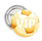 Voetbal kampioen buttons voor maar 0,95!, Verzenden, Nieuw, Overige typen