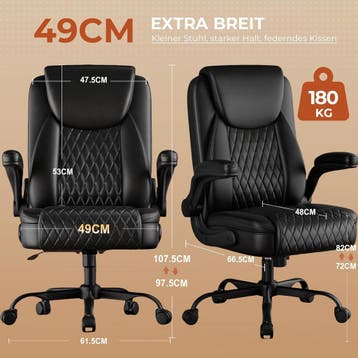 Ergonomische Bureaustoel -  Office Chair - Gamestoel - Volwa, Verzenden, Zo goed als nieuw
