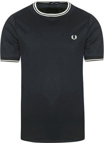 Fred Perry T-shirt Donkergroen T50 maat M Heren, Kleding | Heren, T-shirts, Verzenden, Nieuw, Maat 48/50 (M), Fred Perry