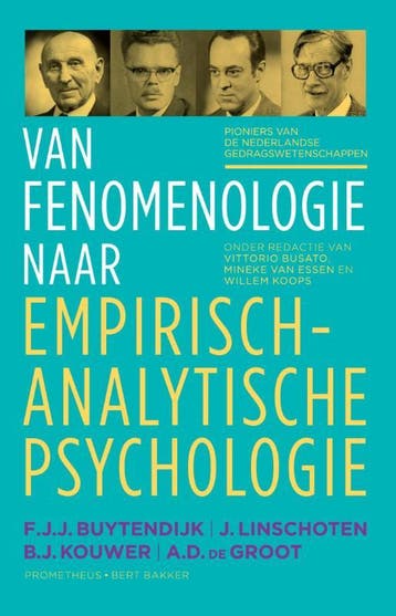 Van fenomenologie naar empirisch-analytische psychologie /, Verzenden, Gelezen, Willem Koops