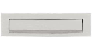 Briefplaat BASICS LB535 mat rvs, Verzenden, Nieuw