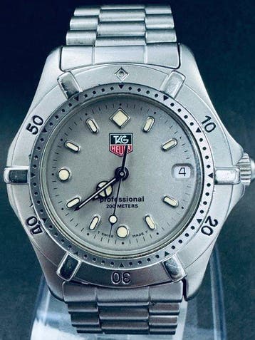 TAG Heuer - Professional 200m - WE1211-R - Heren - 2000-2010