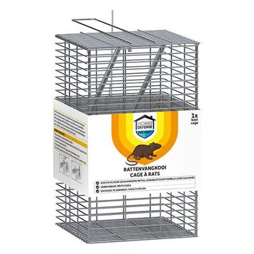 Rattenvangkooi |  Home Defense | 2 stuks (Metaal), Verzenden, Nieuw