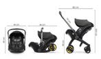 2-in-1 Kinderwagen met Autostoel Compact en Opvouwbaar, Verzenden, Nieuw