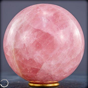 Natuurlijke rozenkwartsbol uit Brazilië- 1817.22 g
