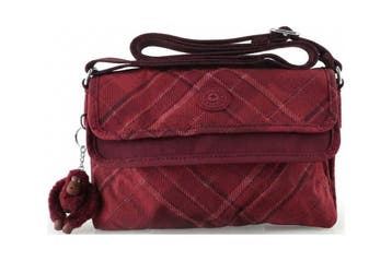 Kipling Schoudertas Rood, Verzenden, Zo goed als nieuw, Rood