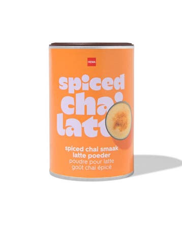 HEMA Spiced chai latte poeder 250g, Verzenden