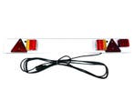 LED Lichtbalk met mistlamp / 1200 mm / 12 meter kabel / 12V, Verzenden, Nieuw