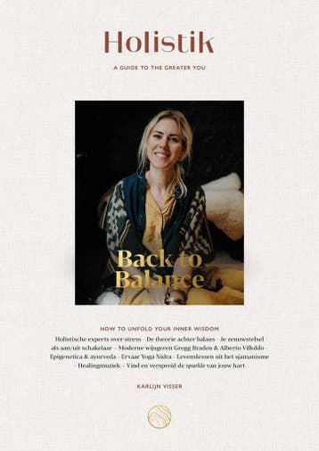 Back to Balance Guide / Holistik / 1 - Karlijn Visser, Boeken, Verzenden, Zo goed als nieuw, Karlijn Visser