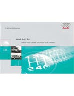 1997 AUDI A4 / S4 AVANT INSTRUCTIEBOEKJE NEDERLANDS, Auto diversen, Handleidingen en Instructieboekjes