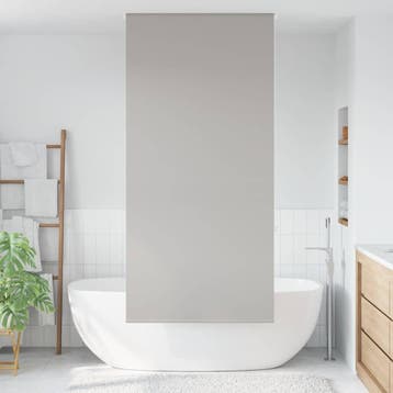 vidaXL Doucherolgordijn 90x240 cm stofbreedte 86 cm, Verzenden, Nieuw, Grijs