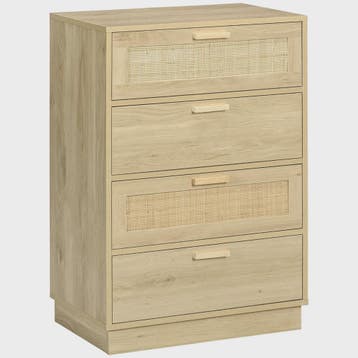 Bohemian Commode met 4 Lades - Natuurlijk Design voor Woonka, Verzenden, Nieuw