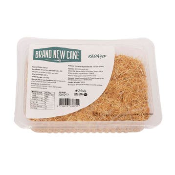 BrandNewCake Kadayif Deeg Voorgebakken Krokant 200g, Verzenden, Nieuw